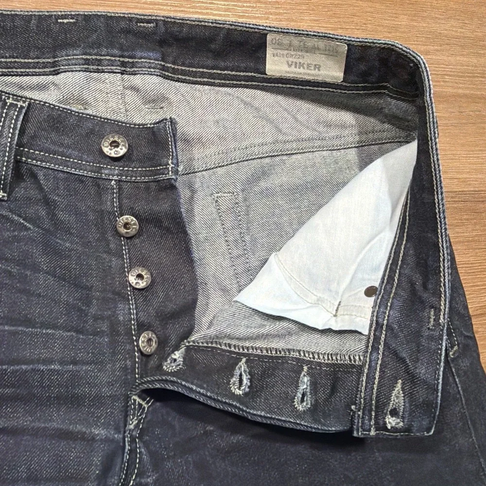 Diesel Jeans Mens 31 x 30 VIKER Regular Straight 0RZ29 Dark Blue Wash ORZ29